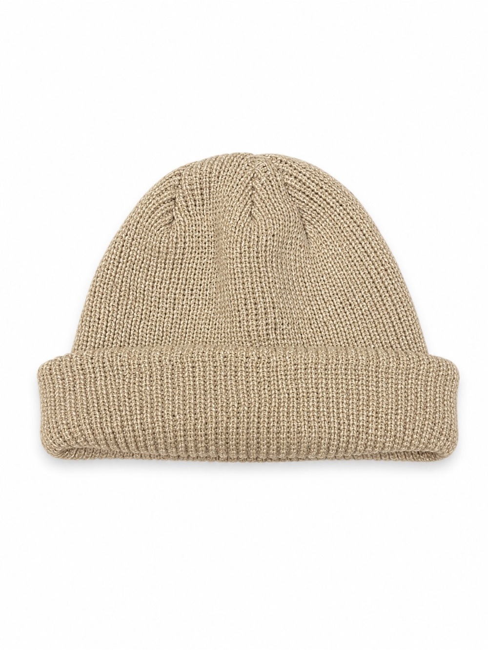 Knit Beanie - Tan